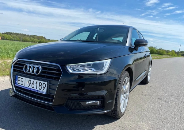 Audi A1 cena 37900 przebieg: 149377, rok produkcji 2015 z Sieradz małe 121